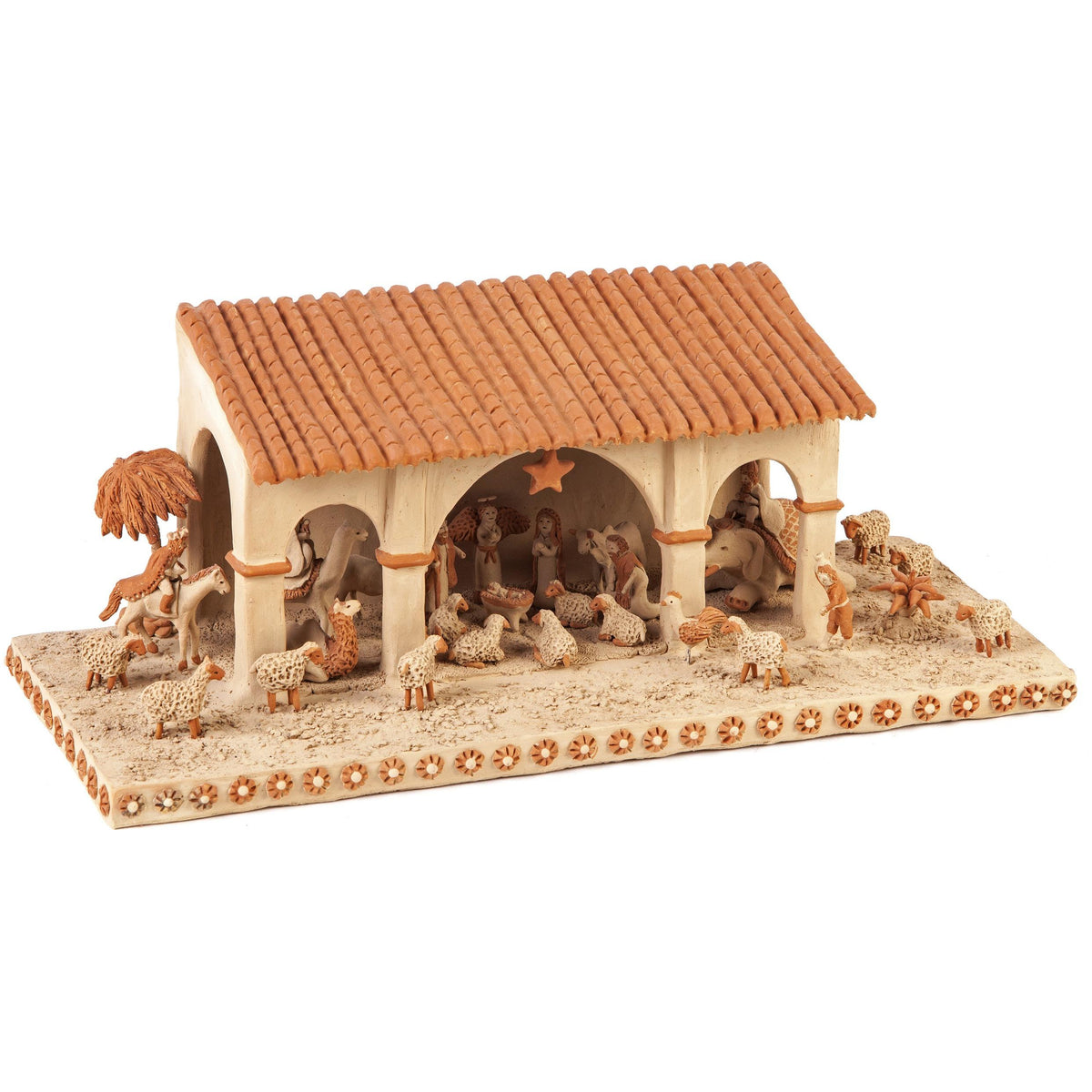 Pesebre / Ceramics Mexican Folk Art Clay