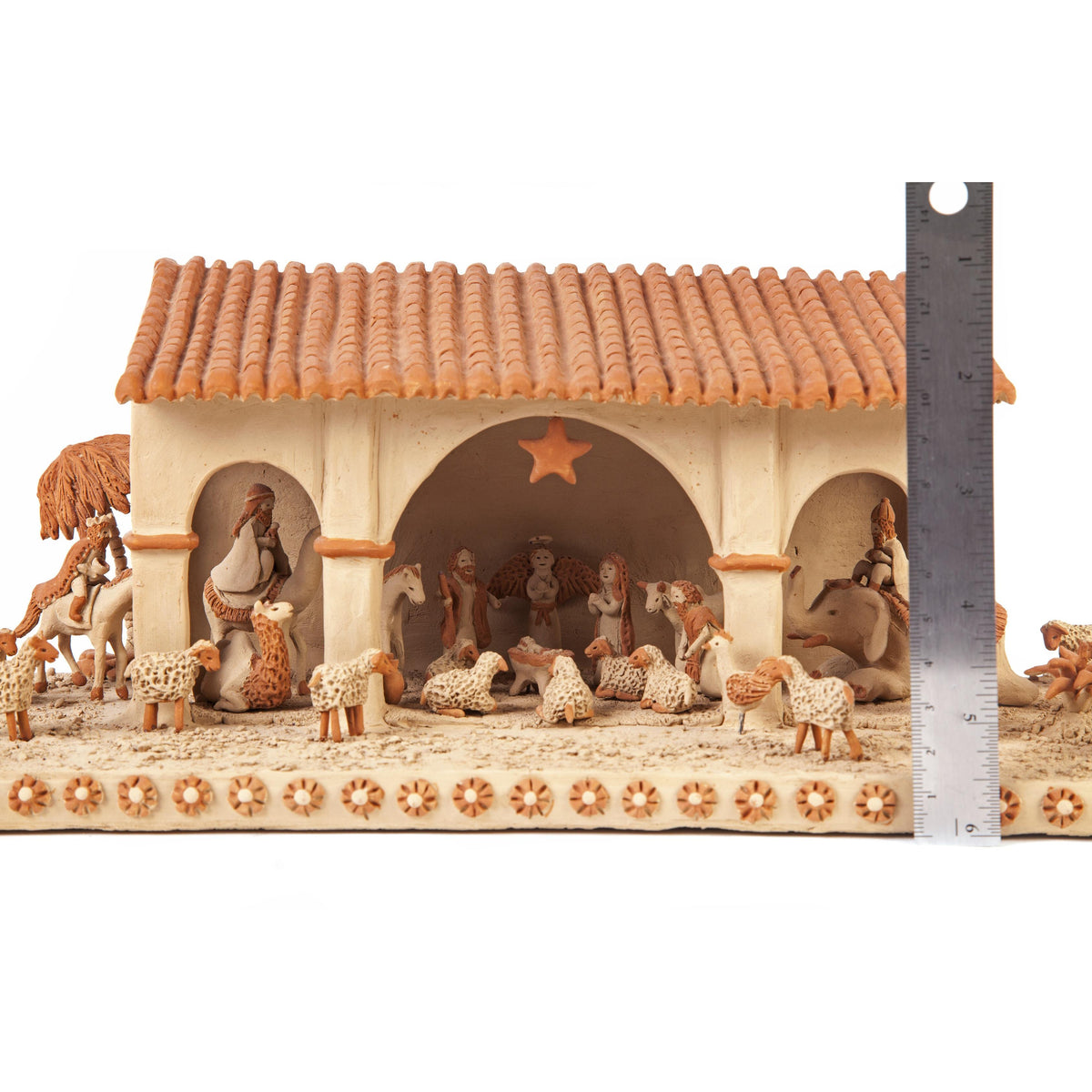 Pesebre / Ceramics Mexican Folk Art Clay