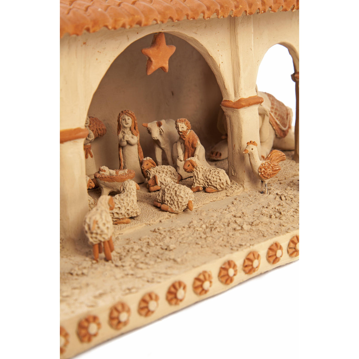 Pesebre / Ceramics Mexican Folk Art Clay