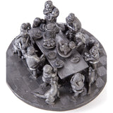 Dia Feliz / Ceramics Black Clay Mexican Folk Art