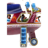 El Avion de Guerrero / Woodcarving Lacquer Mexican Folk Art