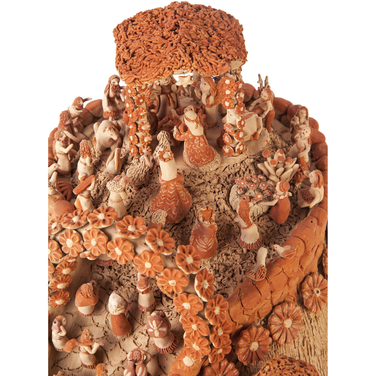 Nacimiento en el Cerro / Ceramics Mexican Folk Art Clay Nativity