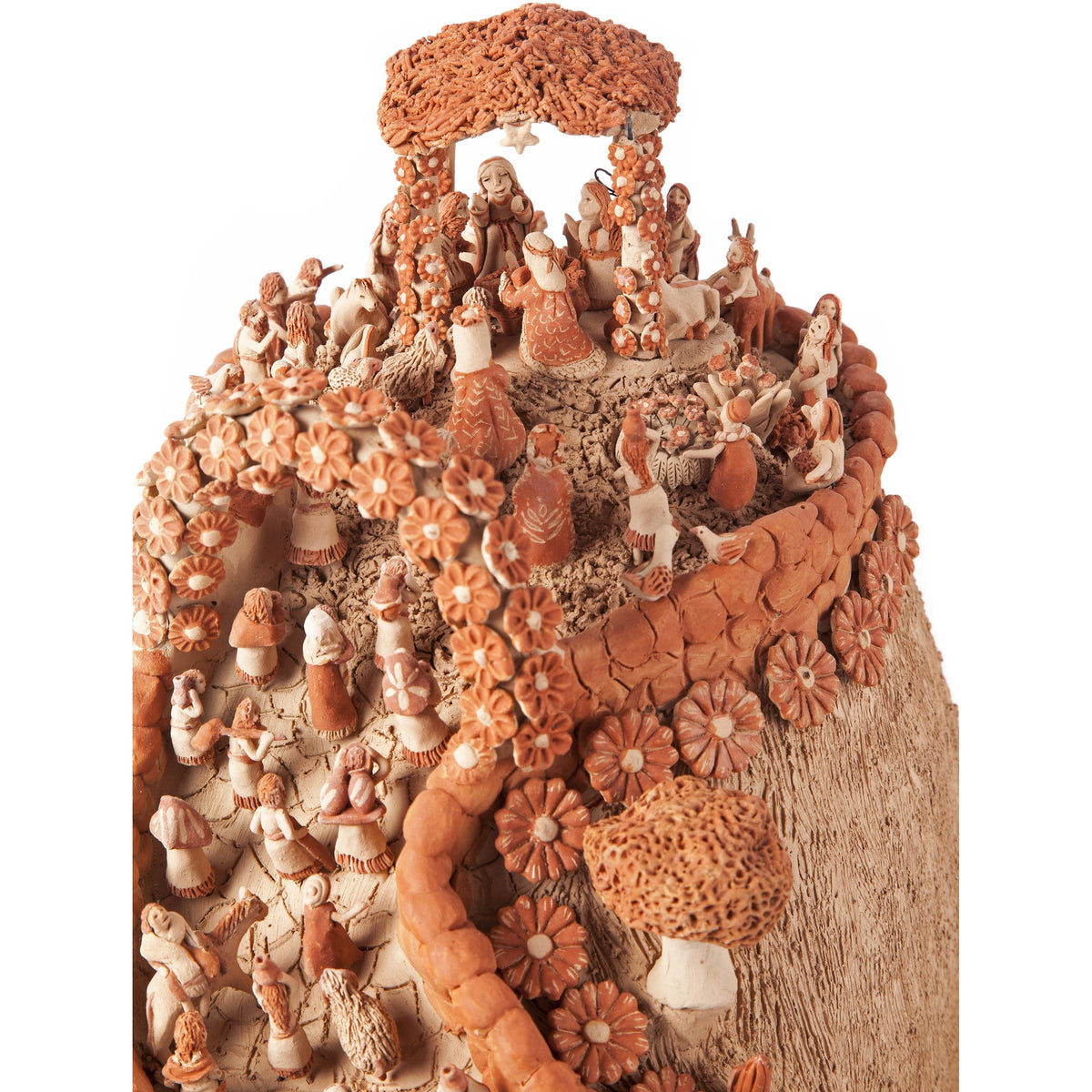 Nacimiento en el Cerro / Ceramics Mexican Folk Art Clay Nativity