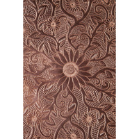 Charola con Mariposa y Flor / Copper Mexican Folk Art