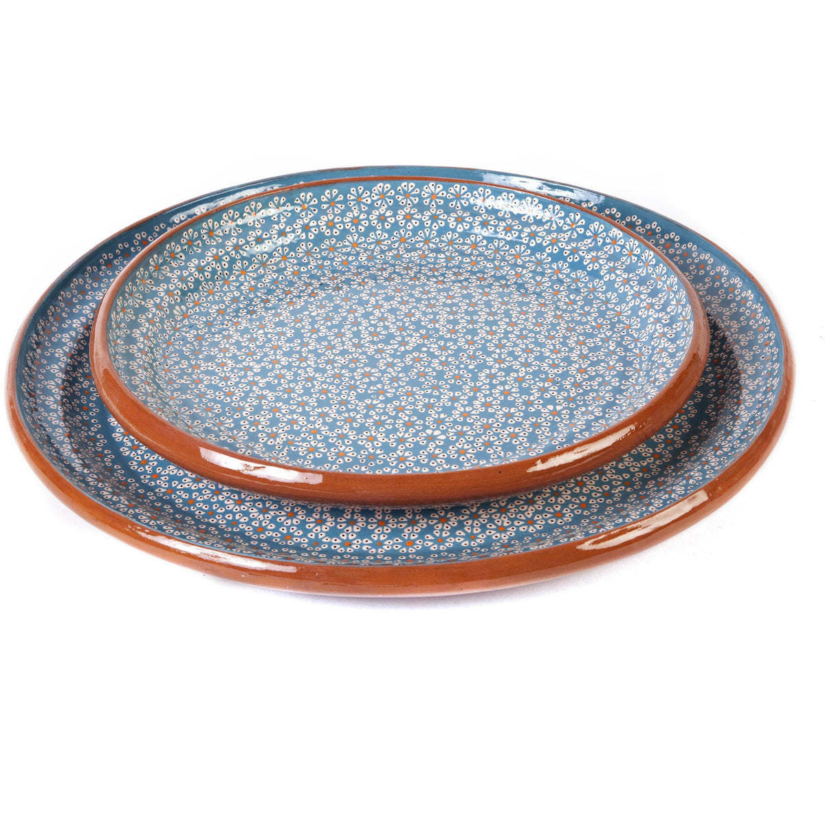 Vajilla Flor / Ceramics Mexican Folk Art Clay