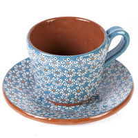 Vajilla Flor / Ceramics Mexican Folk Art Clay