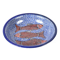 Vajilla Pez / Ceramics Mexican Folk Art Clay