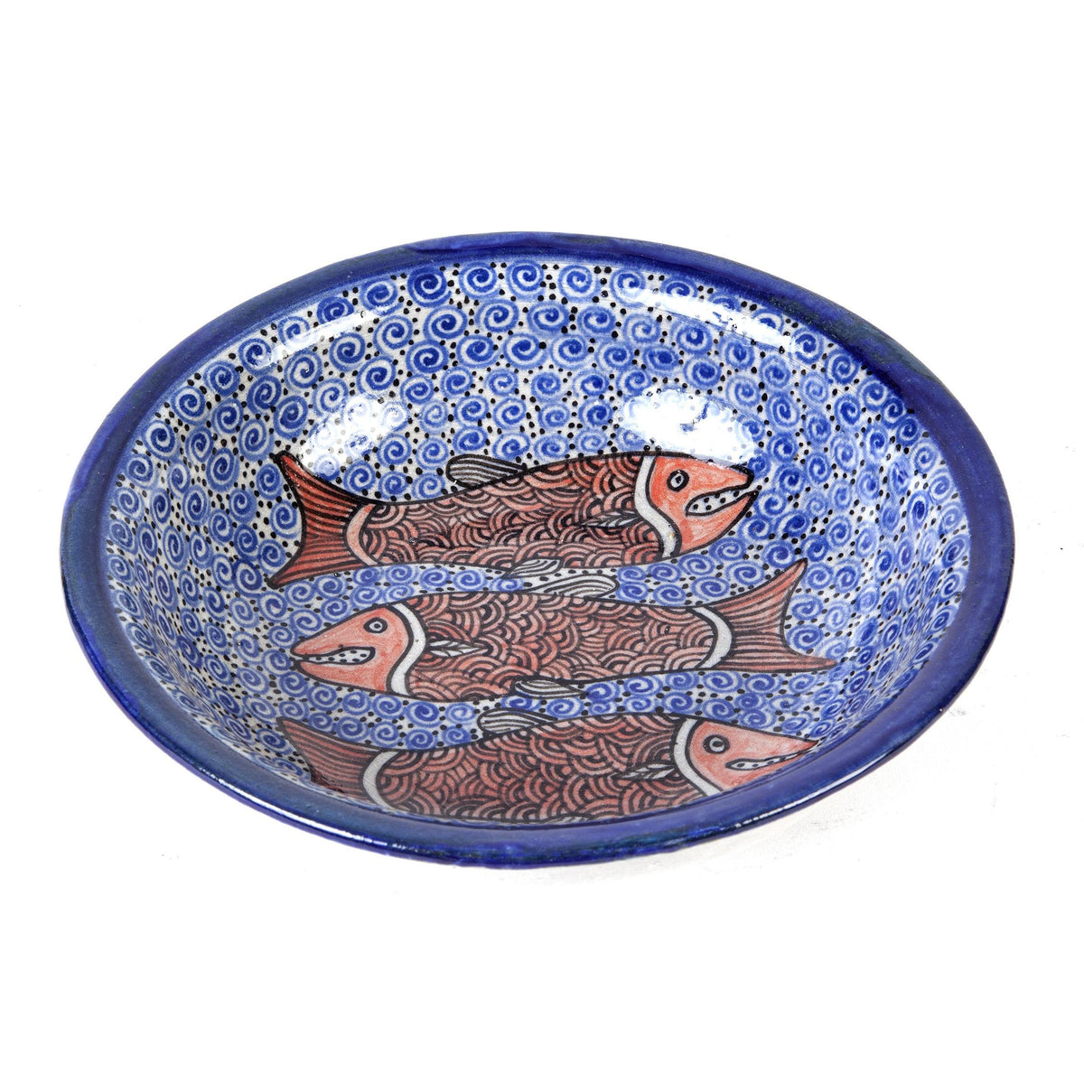 Vajilla Pez / Ceramics Mexican Folk Art Clay