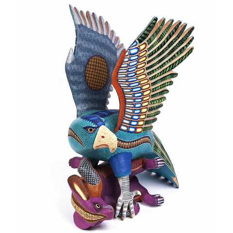 Espiritu Indomable / Woodcarving Alebrije Mexican Folk Art Sculpture