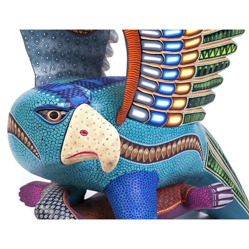 Espiritu Indomable / Woodcarving Alebrije Mexican Folk Art Sculpture