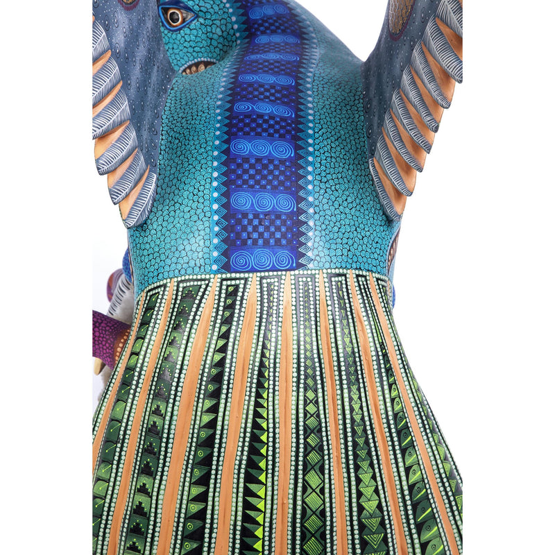 Espiritu Indomable / Woodcarving Alebrije Mexican Folk Art Sculpture
