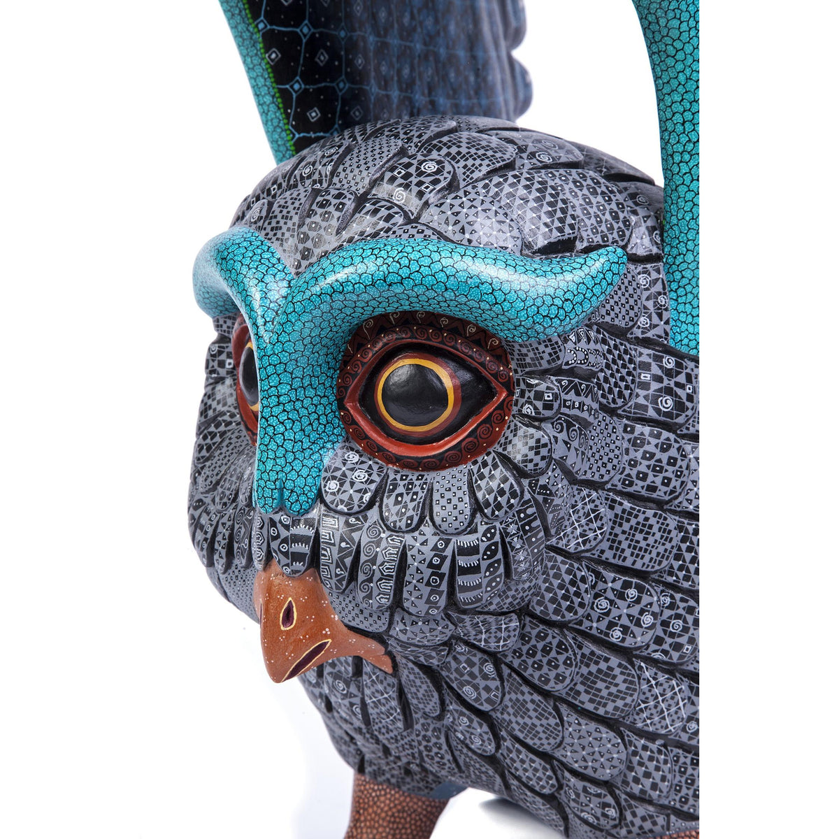 Guardian de la Noche / Woodcarving Alebrije Mexican Folk Art Sculpture