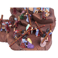 Cristo Resucitado y Via Crucis / Woodcarving Mexican Folk Art Sculpture Woodcarving Alebrije Mexican Folk Art Sculpture