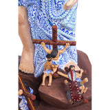 Cristo Resucitado y Via Crucis / Woodcarving Mexican Folk Art Sculpture Woodcarving Alebrije Mexican Folk Art Sculpture