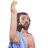 Cristo Resucitado y Via Crucis / Woodcarving Mexican Folk Art Sculpture Woodcarving Alebrije Mexican Folk Art Sculpture
