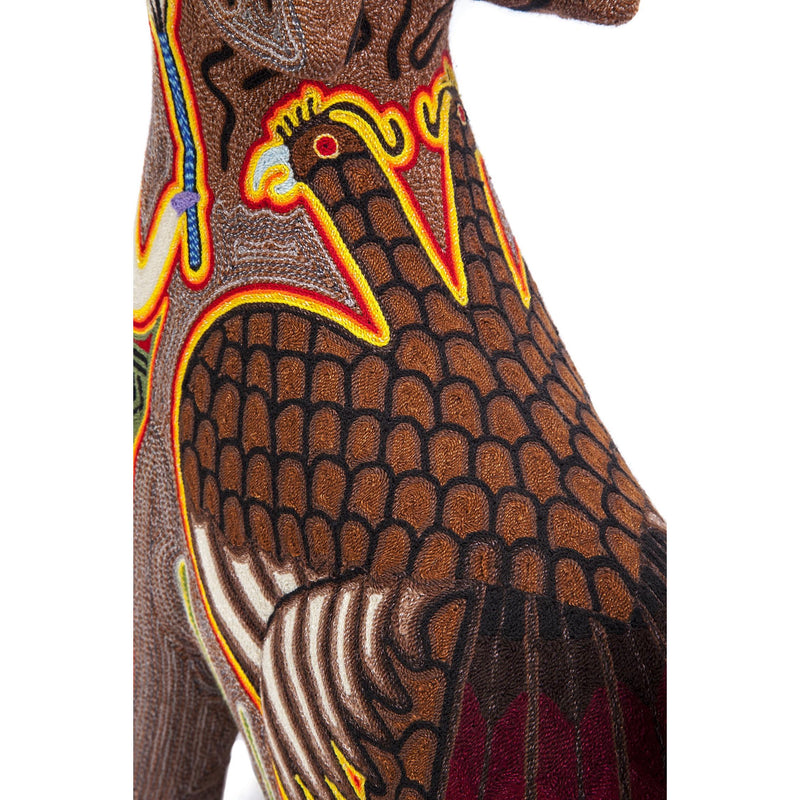 Lobo / Woodcarving Alebrije Mexican Folk Art Sculpture
