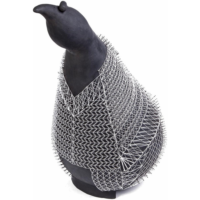La Guajolota / Ceramics Black Clay Mexican Folk Art