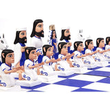 Ajedrez Nacimiento / Woodcarving Mexican Folk Art Chess Nativity
