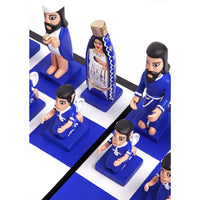 Ajedrez Nacimiento / Woodcarving Mexican Folk Art Chess Nativity
