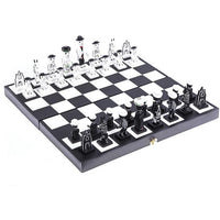 Ajedrez Dia de Muertos / Woodcarving Mexican Folk Art Chess