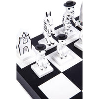 Ajedrez Dia de Muertos / Woodcarving Mexican Folk Art Chess