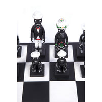 Ajedrez Dia de Muertos / Woodcarving Mexican Folk Art Chess