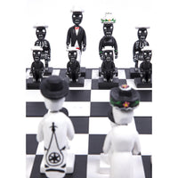 Ajedrez Dia de Muertos / Woodcarving Mexican Folk Art Chess