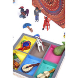 Lotería Mexicana Destellos del Alma / Woodcarving Mexican Folk Art Sculpture