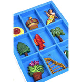 Loteria Manos y Alma de Oaxaca / Woodcarving Mexican Folk Art Sculpture