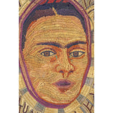 Autoretrato como Tehuana de Frida Kahlo / Vegetable Fibers Mexican Folk Art Straw