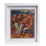 La Trinchera de Jose Clemente Orozco / Vegetable Fibers Mexican Folk Art Straw