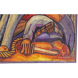 La Trinchera de Jose Clemente Orozco / Vegetable Fibers Mexican Folk Art Straw