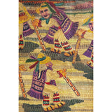 La Danza de los Viejitos / Vegetable Fibers Mexican Folk Art Straw