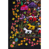 Vida en el Rancho / Textiles Mexican Folk Art Embroidery