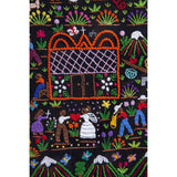 Tzintzuntzan / Textiles Mexican Folk Art Embroidery
