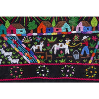 Tzintzuntzan / Textiles Mexican Folk Art Embroidery