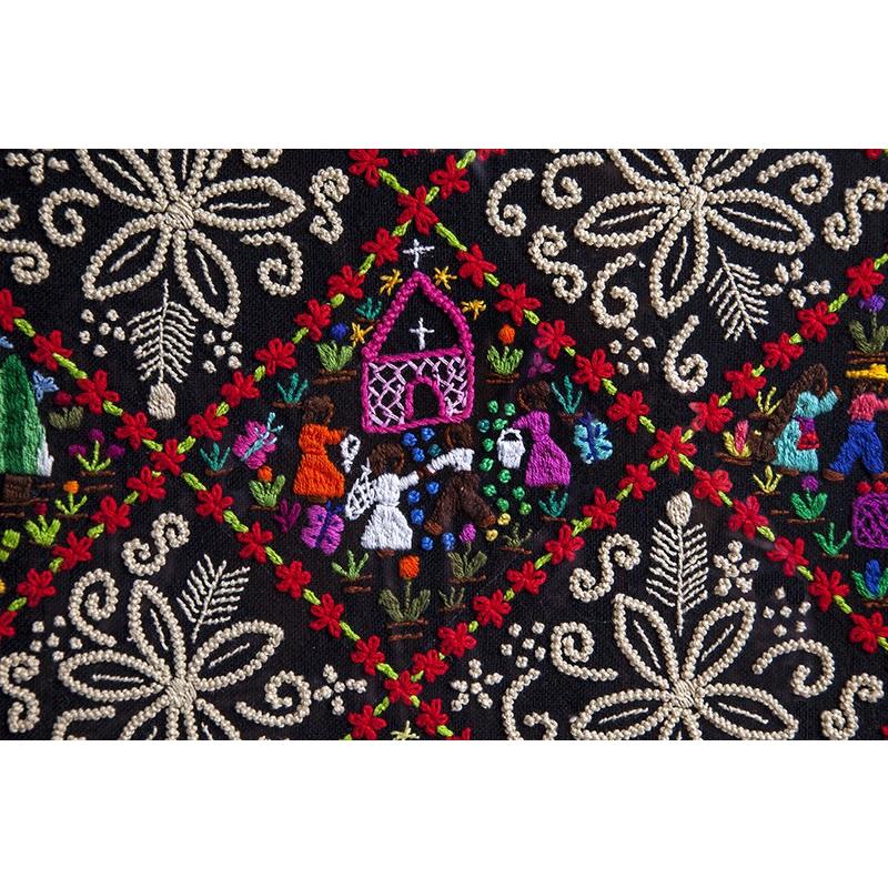 Costumbres / Textiles Mexican Folk Art Embroidery