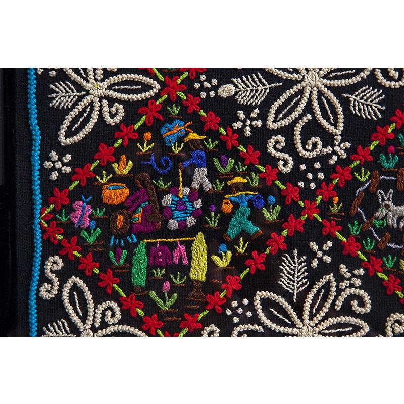 Costumbres / Textiles Mexican Folk Art Embroidery