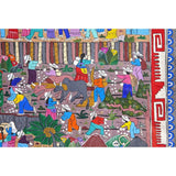 Festividades de la Virgen de Guadalupe / Amate Paper Mexican Folk Art Painting Frame