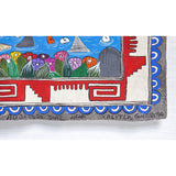 Festividades de la Virgen de Guadalupe / Amate Paper Mexican Folk Art Painting Frame