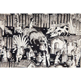 Vista de Xalitla / Amate Paper Mexican Folk Art Painting Frame