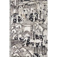 Vista de Xalitla / Amate Paper Mexican Folk Art Painting Frame