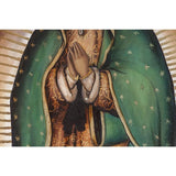 Virgen de Guadalupe Tradicional al oleo / Mexican Folk Art Oil Painting Frame