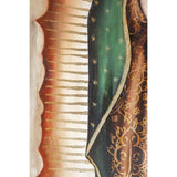 Virgen de Guadalupe Tradicional al oleo / Mexican Folk Art Oil Painting Frame