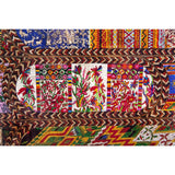 Dechado de Textiles Mexicanos / Mexican Folk Art Featherwork Frame