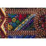 Dechado de Textiles Mexicanos / Mexican Folk Art Featherwork Frame