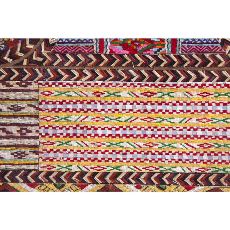 Dechado de Textiles Mexicanos / Mexican Folk Art Featherwork Frame