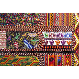 Dechado de Textiles Mexicanos / Mexican Folk Art Featherwork Frame