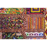 Dechado de Textiles Mexicanos / Mexican Folk Art Featherwork Frame