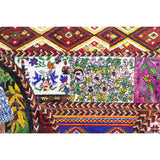 Dechado de Textiles Mexicanos / Mexican Folk Art Featherwork Frame